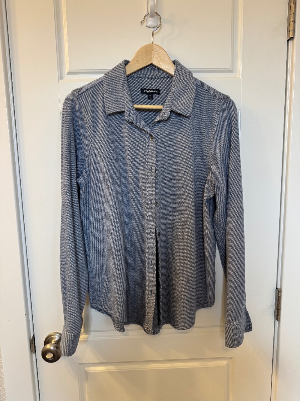 Flag & Anthem Button Front Shirt - Women's Medium